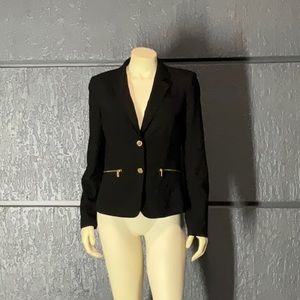 Calvin Klein Black blazer with gold buttons